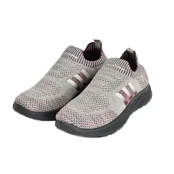 کفش مدل پالرمو طوسی کالباسی دخترانه - کفش اندیشه