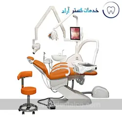 یونیت دندانپزشکی دنتوس Dentus شیلنگ از پایین مدل C3006