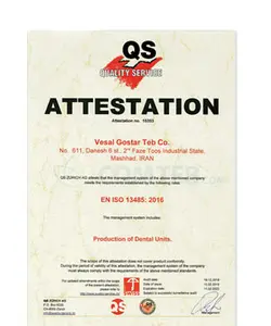 یونیت دندانپزشکی وصال گستر طب Vesal gostar teb مدل 5400