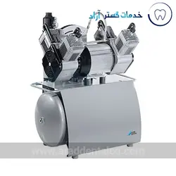 کمپرسور 7 تا 8 یونیت دوردنتال Durr Dental مدل Quattro Tandem