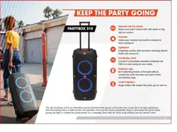 اسپیکر پارتی باکس جی بی ال JBL PartyBox 310