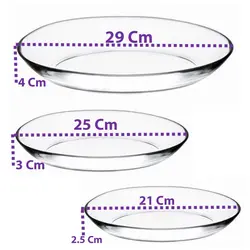 دیس پذیرایی سه تکه پاشاباغچه کد 96501