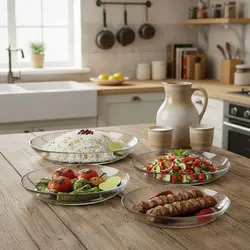 دیس پذیرایی سه تکه پاشاباغچه کد 96501