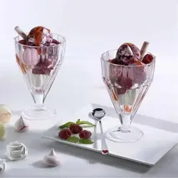 جام کریستال جفتی پاشاباغچه مدل پلیتس کد 68136