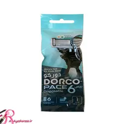 خودتراش دورکو ۶لبه ا Dorco Pace 6 Shave Blade For Men