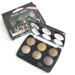 پالت سایه 6 رنگ لیدی گاش شماره 02