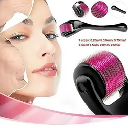 درمارولر غلطکی 540 سوزنه تیتانیومی Dermaroller | درمارولر