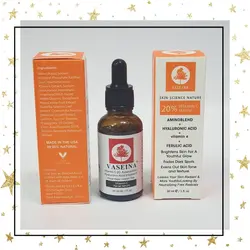 سرم صورت ویتامین سی حاوی هیالورنیک اسید  و امینو بلند ساخت کشور امریکا | serum vitamin c vaseina