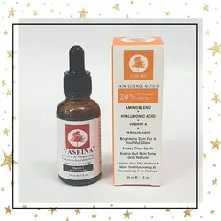 سرم صورت ویتامین سی حاوی هیالورنیک اسید  و امینو بلند ساخت کشور امریکا | serum vitamin c vaseina