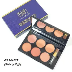 پالت رژگونه 6 رنگ دای سل سری B