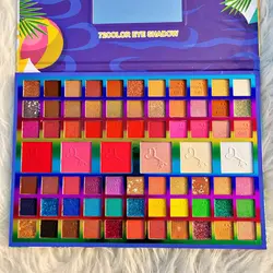 پالت سایه و هایلایتر اتوبوسی 72 رنگ