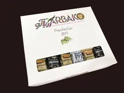 گز لقمه عسلی و ترنجبينی 50% مغز پسته آرباکو