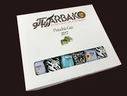 گز لقمه عسلی و ترنجبينی 28% مغز پسته و بادام آرباکو