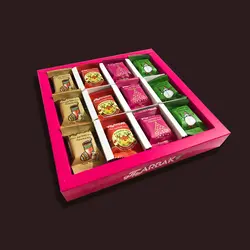 گز لقمه 42% مغز پسته آرباکو (طرح کریسمس)