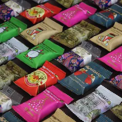 گز لقمه عسلی و ترنجبينی 42% مغز پسته آرباکو