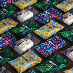 گز لقمه عسلی و ترنجبينی 18% مغز پسته آرباکو (جعبه کلاسیک طرح حرم)