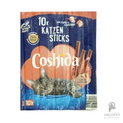 تشویقی مدادی گربه کوشیدا با طعم گوشت گوساله و مرغ 10 عددی