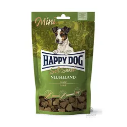 تشویقی نرم سگ نژاد سایز کوچک هپی داگ مدل آموزش با طعم گوشت بره 100 گرمی