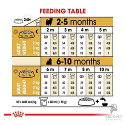 غذای خشک توله سگ یورکشایر تریر رویال کنین Yorkshire Terrier