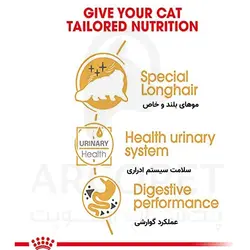 پوچ گربه بالغ رویال کنین مدل Persian - پرشین 85 گرمی
