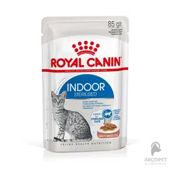 پوچ گربه عقیم شده رویال کنین مدل Indoor Sterilised - در خانه 85 گرمی