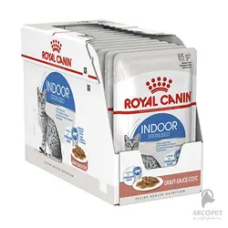 پوچ گربه عقیم شده رویال کنین مدل Indoor Sterilised - در خانه 85 گرمی