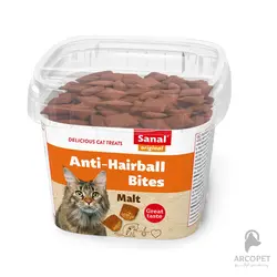 تشویقی گربه هیربال سانال مدل Anti Hairball وزن 75 گرمی