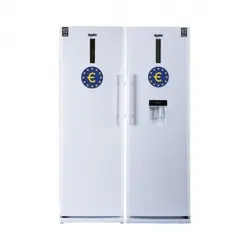 یخچال یورو استار دوقلو EYP 19 Euro star (سفید) - لوازم خانگی آرزو