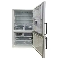 یخچال و فریزر یورو استار مدل RF-840NE2-IC یخساز اتومات سفید
