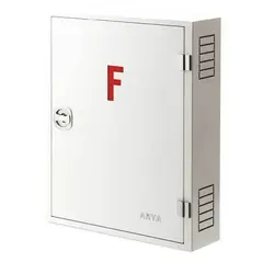 جعبه روکار آریا کوپلینگ رنگ سفید(بدون قرقره-باقفل و لولا کروم)75*65