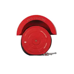 قرقره با پایه ثابت دیواری هوزریل 3/4 اینچ 25 متری آتش نشانی آریا کوپلینگ