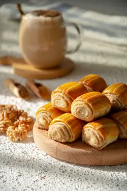 نان نازک گردو دارچین