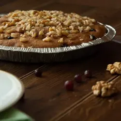 کیک کشمش گردو زعفرانی