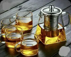 قوری پیرکس مربعی مدل Square