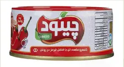 کنسرو ماهی تن با فلفل چینود