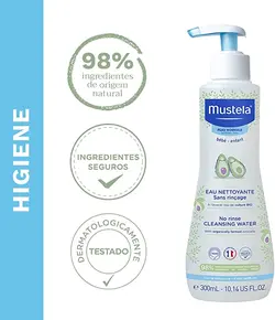محلول پاک کننده بدون نیاز آبکشی 500 میل موستلا Mustela