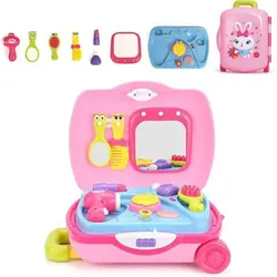 اسباب بازی موزیکال ست آرایشی چمدانی قابل حمل هالی تویز Huile Toys