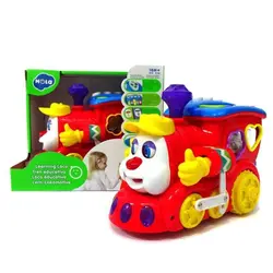 قطار آموزشی موزیکال هالی تویز Huile Toys