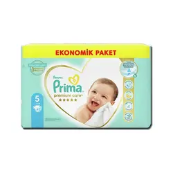 پوشک پریما ضد حساسیت سایز ۵ بسته ۴۲ عددی prima