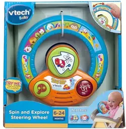 اسباب بازی فرمان موزیکال وی تک spin and explore vtech