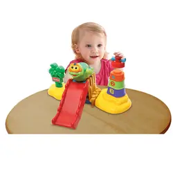 اسباب بازی حمام هوش و سرگرمی وی تک Toot Toot Splash Bath Island vtech 187603