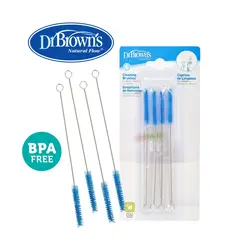 برس سر شیشه شور دکتر براون DrBrowns بسته 4 عددی