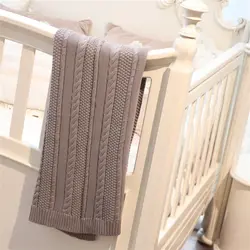 پتوی نوزاد - طرح گیسو رنگ طوسی پررنگ NOHA