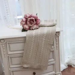 پتوی نوزاد - طرح گیسو رنگ کرم NOHA