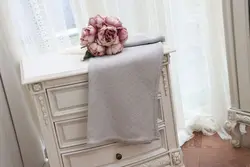 پتوی نوزاد - طرح نارینه رنگ طوسی NOHA