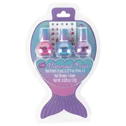 پک 3 تایی لاک ناخن هولوگرامی مدل پری دریایی