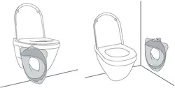 تبدیل توآلت فرنگی آمورشی کودک Beaba Toilet Trainer Seat Mineral