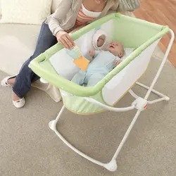 تخت و گهواره کنار مادر فیشر پرایس fisher price 7757