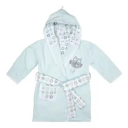 حوله تن پوش کودک Bebejou Bathrobe Owl Family