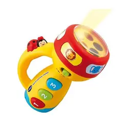 چراغ قوه زرد وی تک spin and learning color flashlight Vtech 124000